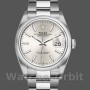 Replique Rolex Datejust 36mm Unisex-126200-Acier inoxydable-Diagramme argenté Argenté