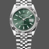 Replique Rolex Datejust 36mm Unisex-126234-Acier inoxydable-Cadran vert menthe Vert menthe