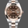 Replique Hommes - Rolex Datejust 126301-41mm, Chocolate Brown