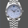 Replique Rolex Day Date 36-m128238 0118 unisexe, lunette cannelée, cadran vert ombré, bracelet President, cadran vert ombré