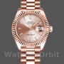 Replique Femmes Rolex Datejust 31mm Femmes-178275-Cadran index rose-Or rose