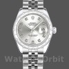 Replique Rolex Datejust 31mm Femme-178344-Argent Cadran Diamant-Acier Inoxydable Argent<br />