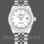 Replique Rolex Datejust 31mm Femmes-178344-Cadran blanc-Acier inoxydable Blanc