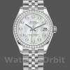 Replique Rolex Datejust 31mm Femmes-178384-White Mother-of-Pearl Diamonds Dial MOP