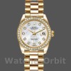 Replique Femmes Rolex Datejust 26mm Femmes-179138-Mother-of-Pearl Diamond Dial MOP