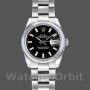Replique Femmes Rolex Datejust 26mm Femmes-179160-Noir Cadran Index-Noir Lunette bombée Noir