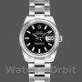 Replique Femmes Rolex Datejust 26mm Femmes-179160-Noir Cadran Index-Noir Lunette bombée Noir