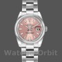 Replique Femmes Rolex Datejust 26mm Femmes-179160-Pink Index Dial-Domed Bezel Pink