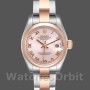 Replique Rolex Datejust 26mm Femme-179161-Cadran romain rose-acier inoxydable et or Everose rose