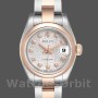 Replique Rolex Datejust 26mm Femme-179161-Cadran Anniversaire Jubilé Argent-Acier inoxydable & Or Everose Argent
