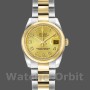 Replique Rolex Datejust-179163, 26mm, cadran champagne à cercle concentrique, lunette bombée, Lady Champagne pour femme