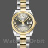 Replique Rolex Datejust 26mm Femmes-179163-Cadran gris-Lune bombée Gris