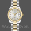 Replique Rolex Datejust-179163 pour femme, 26mm, cadran Silver Jubilee, lunette bombée, Lady Silver