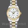 Replique Rolex Datejust-179163 pour femme, 26mm, cadran arabe blanc, lunette bombée, Lady White