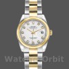 Replique Rolex Datejust 26mm Femmes-179163-Cadran diamant blanc-Delzel blanc