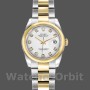 Replique Rolex Datejust 26mm Femmes-179163-Cadran diamant blanc-Delzel blanc