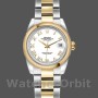 Replique Femmes Rolex Datejust 26mm Femmes-179163-White Roman Numeral Dial White