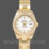 Replique Rolex Datejust-179168 pour femme, 26 mm, cadran index blanc lisse et bombé, Lady White