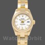 Replique Rolex Datejust-179168 pour femme, 26 mm, cadran index blanc lisse et bombé, Lady White