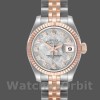 Replique Rolex Datejust-179171, 26mm, cadran diamant météorite, lunette cannelée, Lady Meteorite pour femme