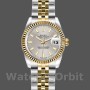 Replique Rolex Datejust-179173 pour femme, 26mm, cadran indexé argent, lunette cannelée, Lady Silver