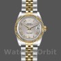 Replique Rolex Datejust-179173 pour femme, 26 mm, cadran chiffres romains argent, Lady Silver