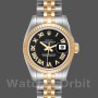 Replique Rolex Datejust-179173, 26mm, cadran argenté Sunbeam, lunette cannelée, Lady Silver pour femme