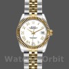 Replique Rolex Datejust-179173 pour femme, 26 mm, cadran blanc à chiffres romains, Lady White