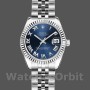 Replique Rolex Datejust-179174 pour femme, 26 mm, cadran bleu à chiffres romains, Lady Blue