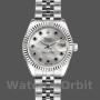 Replique Rolex Datejust-179174, 26mm, cadran blanc nacre, Lady MOP pour femme