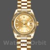 Replique Rolex Datejust-179178, 26mm, or jaune, cadran index champagne, Lady Champagne pour femme