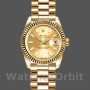Replique Rolex Datejust-179178, 26mm, or jaune, cadran index champagne, Lady Champagne pour femme