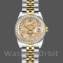 Replique Rolex Datejust-179383, 26mm, Jubilee Crystal Grey & Champagne Dial, Lady Champagne pour femme