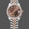 Replique Hommes - Rolex Datejust 41-126333 0010, acier bicolore, cadran index champagne, jubilé champagne