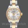 Replique Rolex Datejust-279163 pour femme, 28mm, cadran romain argenté, lunette bombée, Lady Silver