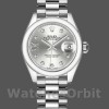 Replique Rolex Datejust-279166, 28mm, cadran argenté, lunette bombée à diamants, Lady Silver pour femme