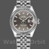 Replique Rolex Datejust-279174 pour femme, 28 mm, acier inoxydable, cadran index gris foncé, Lady Dark Grey