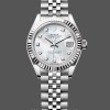 Replique Rolex Datejust-279174, 28mm, acier inoxydable, cadran nacre et diamants, Lady MOP pour femme