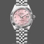 Replique Rolex Datejust-279174, 28mm, acier inoxydable, cadran diamant rose, Lady Pink pour femme