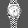 Replique Rolex Datejust-279174 pour femme, 28 mm, acier inoxydable, cadran romain argenté, Lady Silver