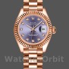 Replique Rolex Datejust-279175, 28mm, Aubergine Diamonds Dial, Fluted Bezel, Lady Aubergine pour femme