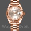 Replique Rolex Datejust-279175 pour femme, 28 mm, cadran chiffres romains Sundust, lunette cannelée, Lady Sundust