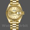 Replique Rolex Datejust-279178, 28mm, cadran diamant champagne, lunette cannelée, Lady Champagne pour femme