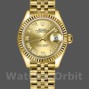 Replique Rolex Datejust-279178 pour femme, 28 mm, or jaune, cadran romain champagne, Lady Champagne