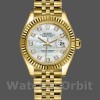 Replique Rolex Datejust-279178, 28mm, or jaune, cadran diamant MOP, Lady MOP pour femme