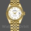 Replique Rolex Datejust-279178 pour femme, 28 mm, or jaune, cadran romain blanc, Lady White