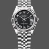 Replique Rolex Day Date 36-128349RBR 0053 unisexe, or blanc, bracelet président, rose