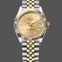 Replique Rolex Datejust 31-278273 0014, cadran champagne, Cadran champagne pour femme