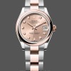 Replique Rolex Datejust 31-M278241 0023, Everose Gold, cadran diamant rose, Cadran or rose pour femme