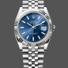 Replique Femmes - Rolex Datejust 31-m278274, lunette cannelée, cadran bleu, Cadran bleu femmes